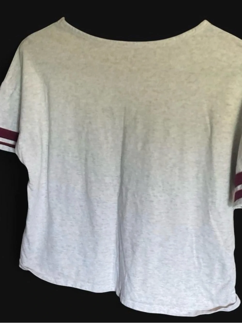 Justice White Tee with Maroon 'Future CEO' Graphic